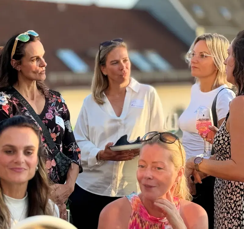 women-socializing-outdoors